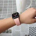 Replacement Silicone Rubber band strap For Apple Watch