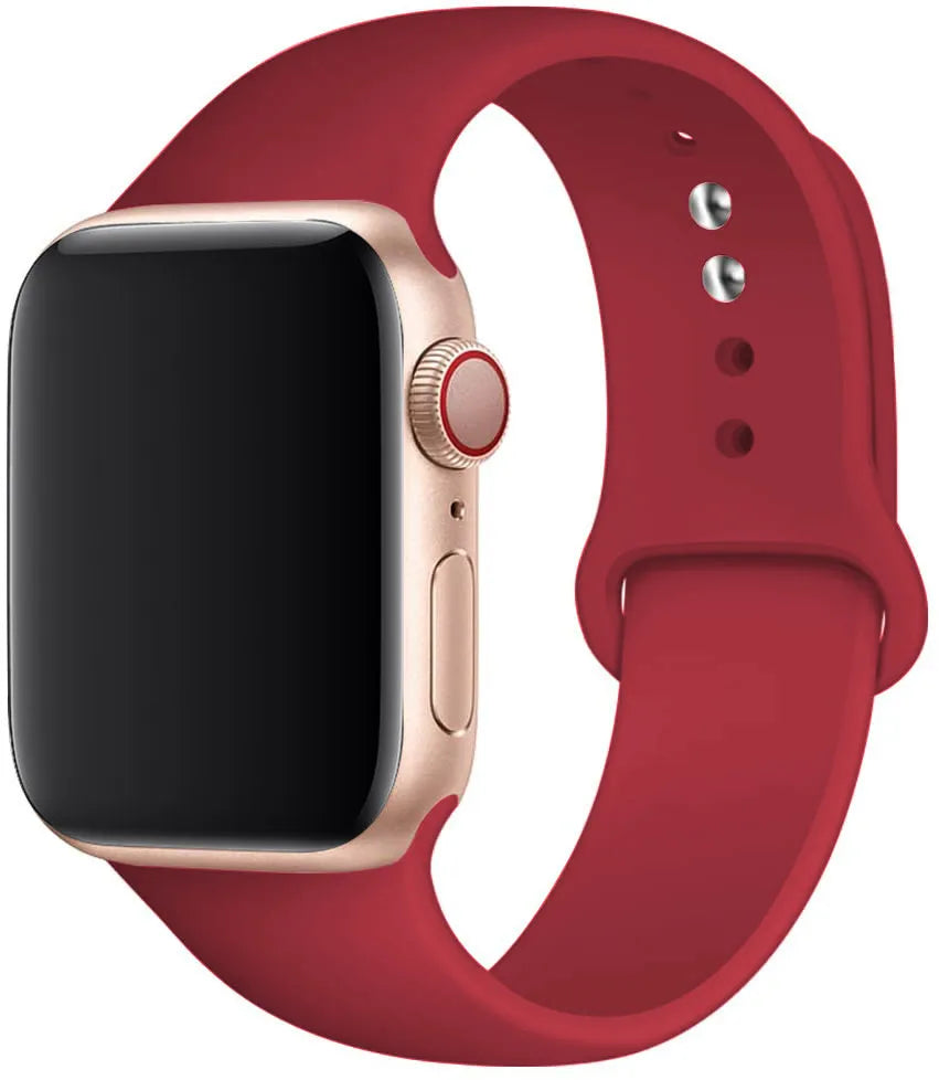 Replacement Silicone Rubber band strap For Apple Watch
