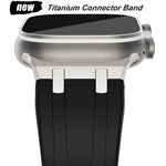 Titanium Colour Silicone Strap for Apple Watch