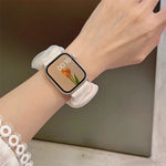 Gauze Elastic Scrunchies Band For Apple Watch