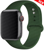 Replacement Silicone Rubber band strap For Apple Watch