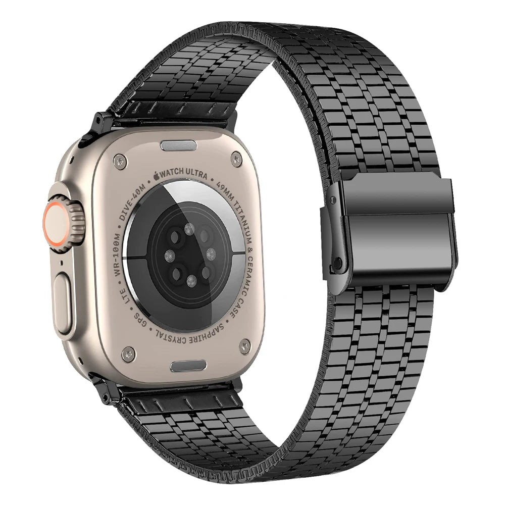Adjustable Stainless Steel Bracelet strap for Apple iWatch