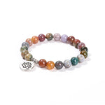 Natural Stone Solar System Bracelet