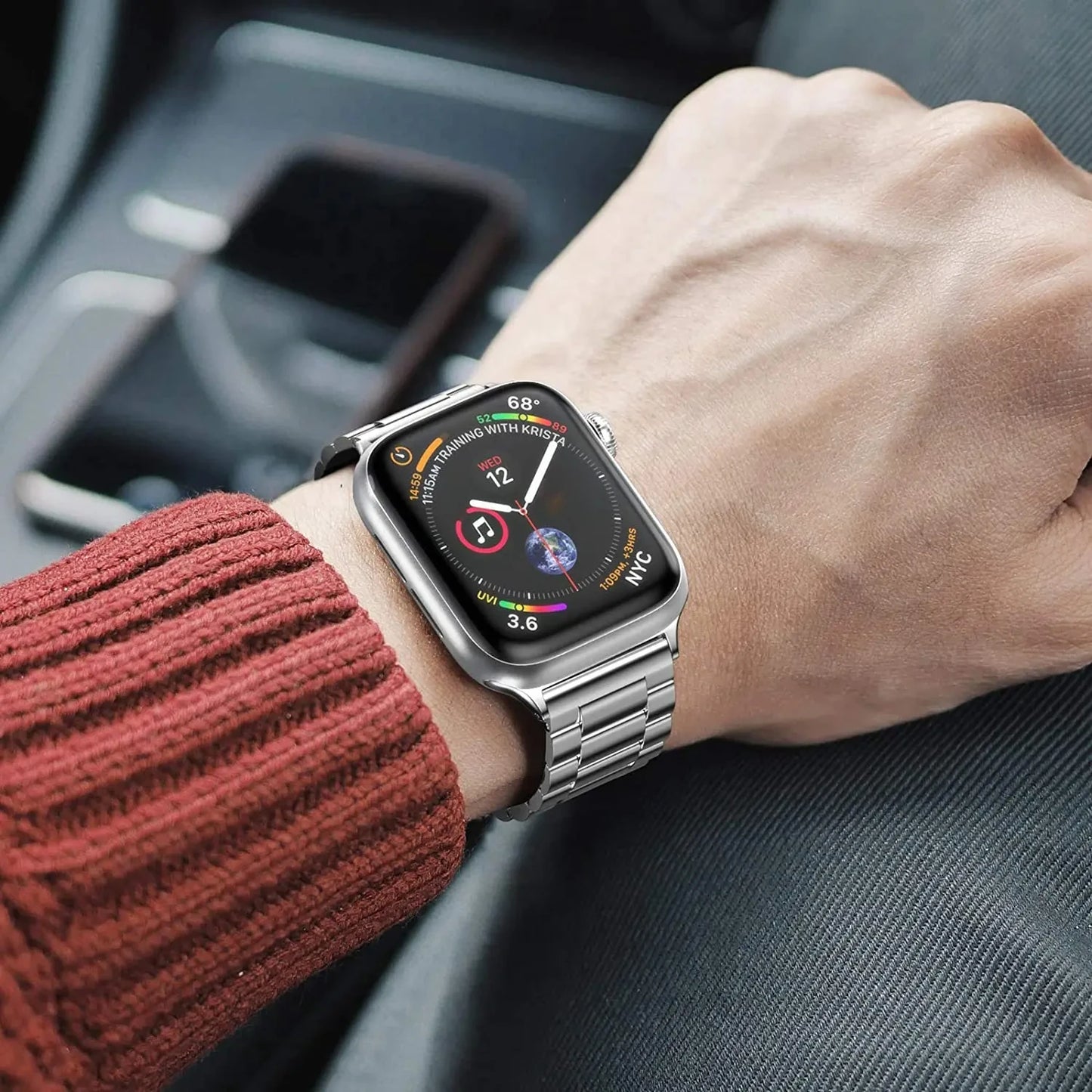 Stainless Steel Strap Twin Pack for Apple Watch