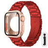 Red Strap + Rose Gold Case / 41mm