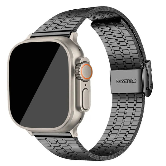 Adjustable Stainless Steel Bracelet strap for Apple iWatch