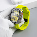 Silicone Sport Bracelet with Full Case for Apple Watch