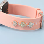 Watchband Decorative Charms for Iwatch Silicone Strap