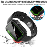 Glass Protector + Case for Apple Watch