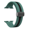 Green Black LV - Black Buckle / 38mm 40mm 41mm