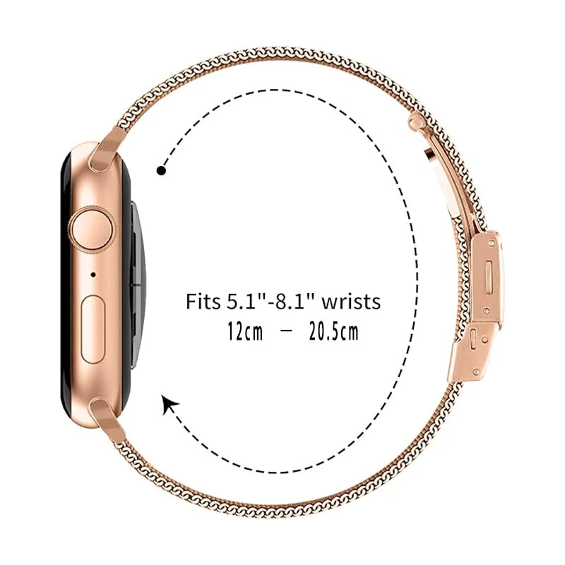 Mesh Stainless Steel Band for Apple Watch