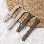 Business Real Leather Strap For Apple Watch Band