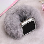 Stylish Plush Srunchie Loop band Strap For Apple Watch