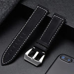 Vintage Matte Genuine Leather Watch Strap