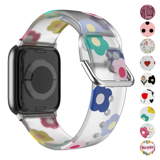 Printed Silicone Strap for Apple Watch