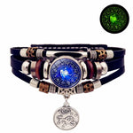 12 Zodiac Signs Constellation Charm Bracelet