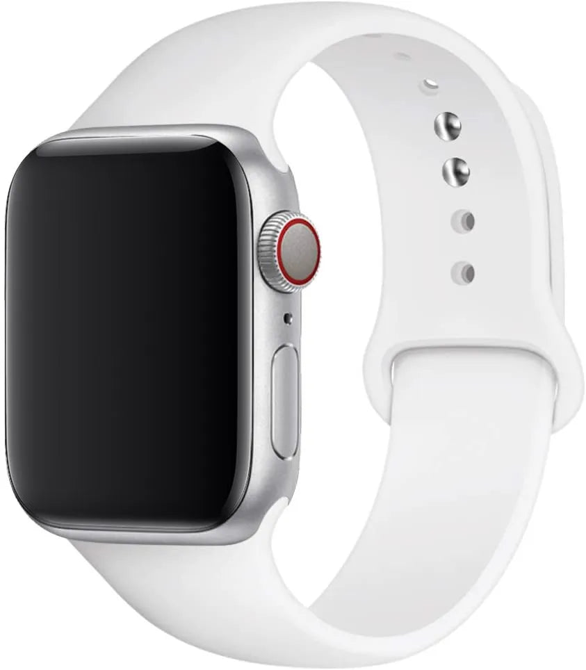 Replacement Silicone Rubber band strap For Apple Watch