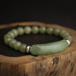 Fashion Natural Stone Crystal and Gemstone Beaded Bracelet