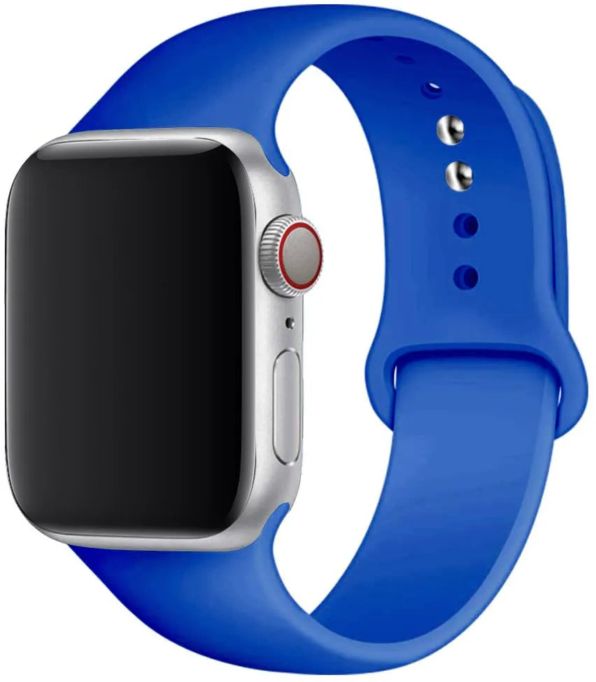 Replacement Silicone Rubber band strap For Apple Watch