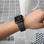 Replacement Silicone Rubber band strap For Apple Watch