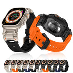 TPU Sport Strap for Apple Watch: Compatible with Series 1-9, SE, Ultra 2