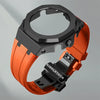 Black (with Orange Rubber Strap) / For GA2100 2110