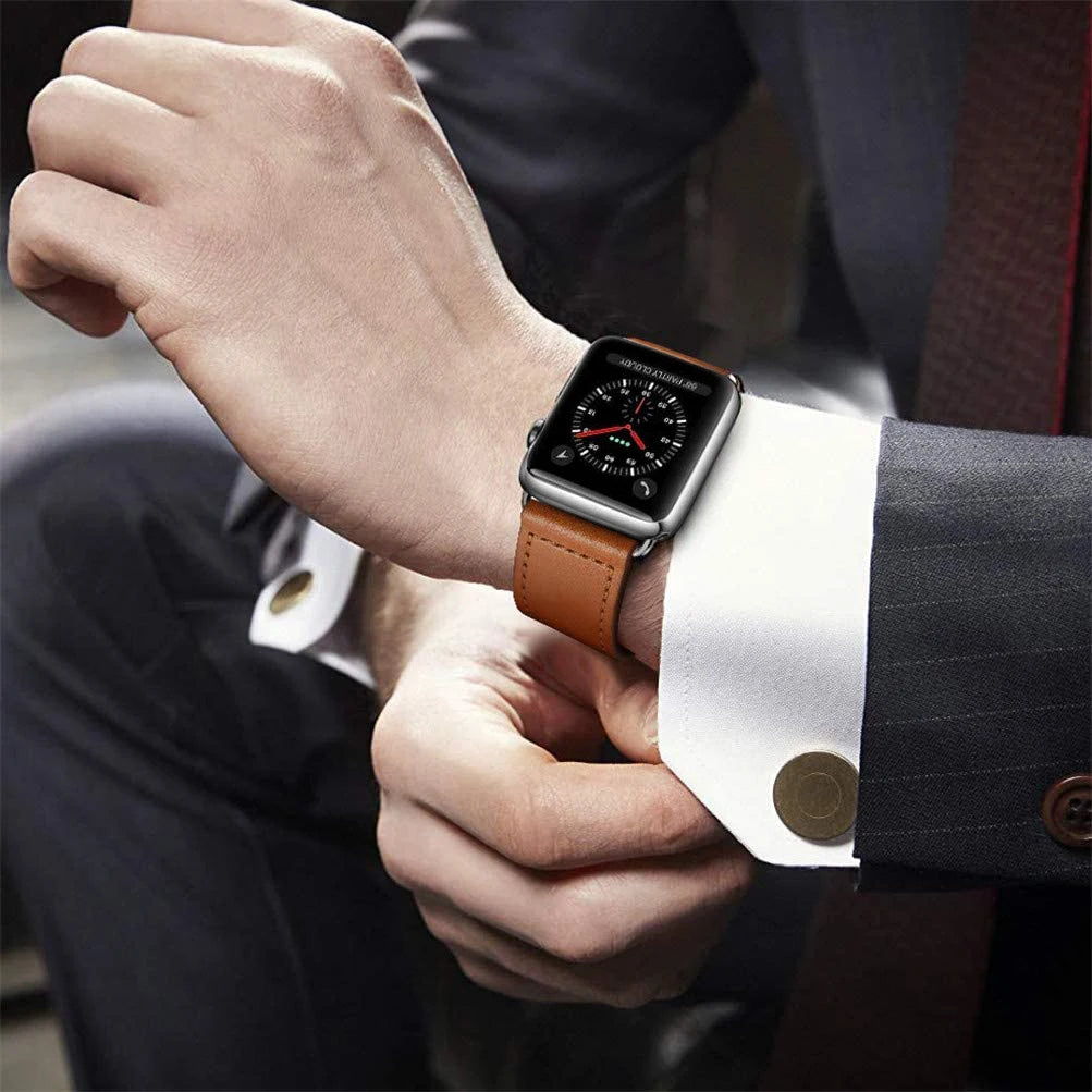 Leather strap For Apple watch