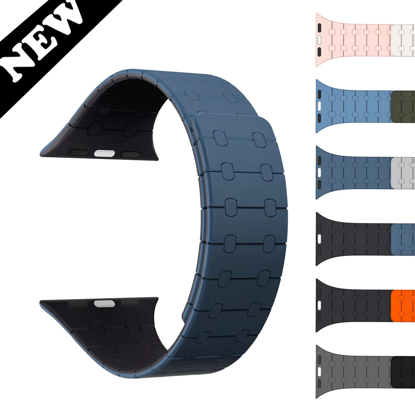 Magnetic Silicone Strap For Apple Watch