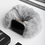 Stylish Plush Srunchie Loop band Strap For Apple Watch