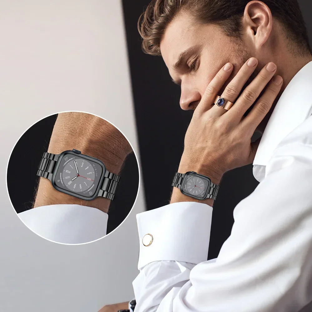 Stainless Steel Strap Twin Pack for Apple Watch