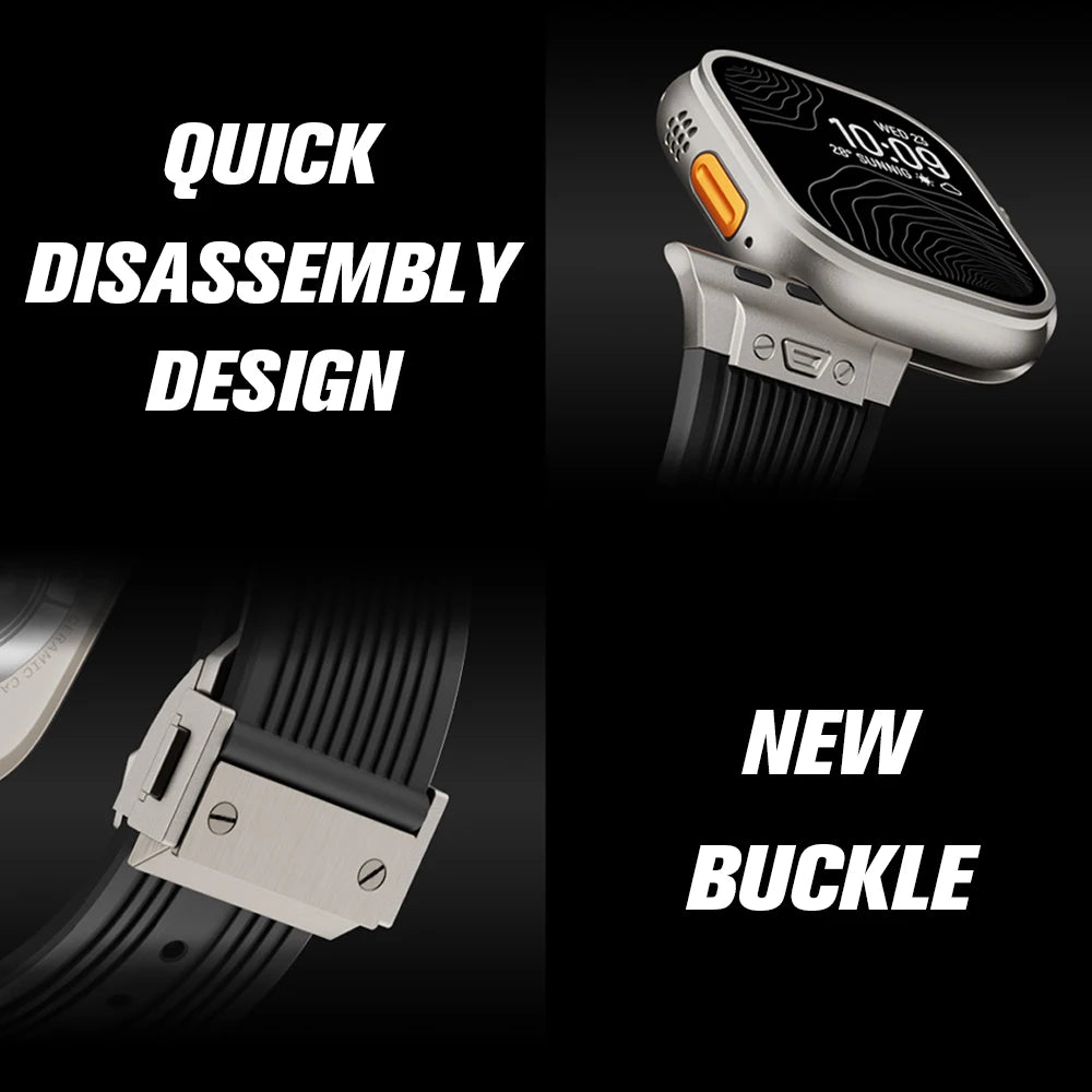 Silicone Sports Strap for Apple Watch