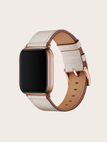 Adjustable Retro Style Leather strap with Buckle for Apple Watch