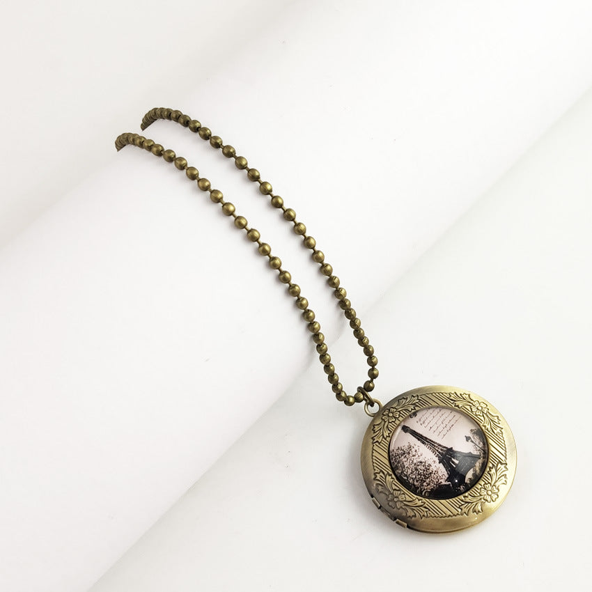 Brass Vintage Fashion Necklace