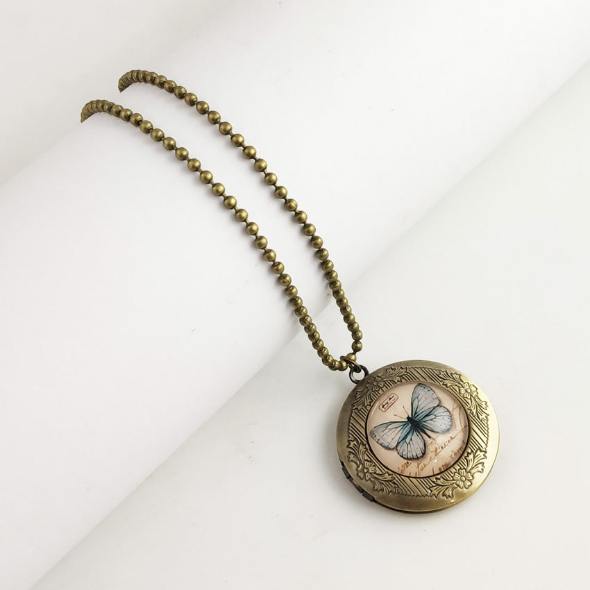 Brass Vintage Fashion Necklace