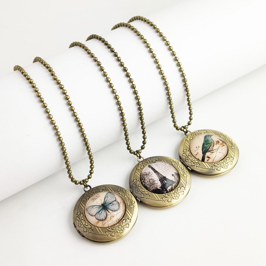 Brass Vintage Fashion Necklace
